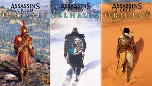 Assassins Creed Valhalla vs Odyssey vs Origins