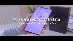 جعبه گشایی Samsung S22 Ultra، طراحی، دوربین +کاور نمایش 