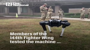 سگ‌های رباتیک امریکایی عضو نیروی گشت شدند!