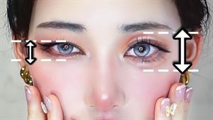 آموزش آرایش چشم برای بزرگتر دیده شدن