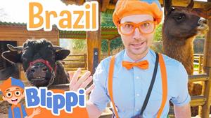 کارتون بلیپی - بازدید از از باغ وحش پتینگ در برزیل