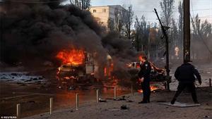حوادث: تصاویر محل کشته شدن وزیر کشور اوکراین 