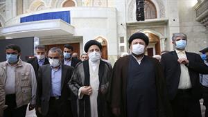 تجدید میثاق رئیس جمهور و هیات دولت با آرمان های امام راحل 