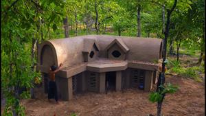 ساخت خانه سه بعدی در جنگل - 1