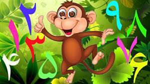 آموزش اعداد با مومو میمون بازیگوش / آموزش کودکان 