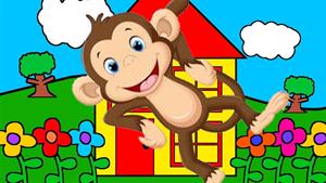 قصه کودکانه کارتون مومو میمون بازیگوش مومو در خانه