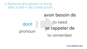 از یک معلم فرانسوی بپرسید - DONT به چه معناست؟