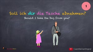 50 فعل با مضارع و داتیو | یادگیری گرامر آلمانی 