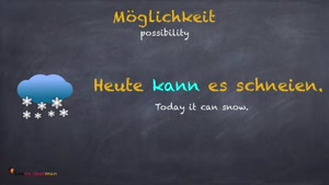 یادگیری آلمانی | اشتباهات رایج زبان انگلیسی | می تواند ،باید