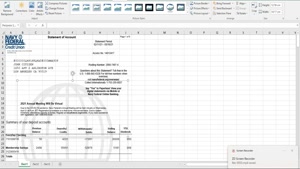 USA NAVY FEDERAL UNION BANK STATEMENT TEMPLATE IN EXCEL AND 