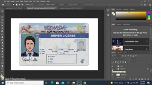 NEVADA DRIVER LICENSE PSD TEMPLATE