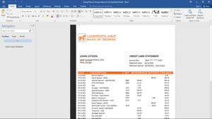 GEORGIA BANK OF GEORGIA PROOF OF ADDRESS STATEMENT TEMPLATE