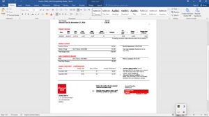 GREECE CORAL GAS UTILITY BILL TEMPLATE IN WORD AND PDF FORMA
