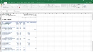 BRAZIL BANCO VOTORANTIM BANK STATEMENT TEMPLATE IN EXCEL AND