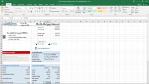 USA CARRINGTON MORTGAGE SERVICES BANK STATEMENT EASY TO FILL