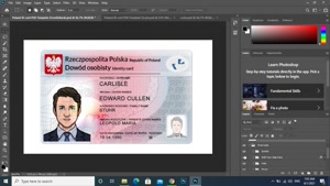 POLAND ID CARD PSD TEMPLATE (2021  PRESENT)