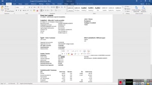 HUNGARY E2 UTILITY BILL TEMPLATE IN WORD AND PDF FORMAT