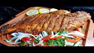 طرز تهیه ماهی سرخ شده کبابی 
