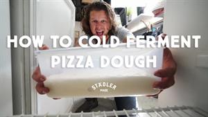 چگونه خمیر پیتزا خود را سرد تخمیر کنیم