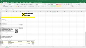 CROATIA RAIFFEISEN BANK STATEMENT  .