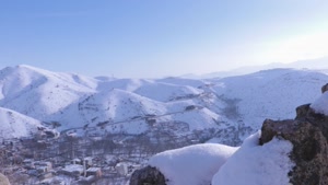 گزارش اختصاصی هاناخبر از زیبایی های زمستان در کردستان