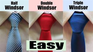 بستن کراوات - کامل ویندزور (آهسته آینه) - آسان!