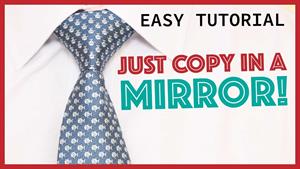 نحوه بستن کراوات - کامل ویندزور (آهسته آینه) - آسان!