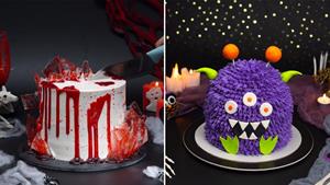 ایده های تزیین کیک هالووین برای مبتدیان