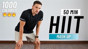 50 دقیقه تمرین HIIT برای چربی سوزی