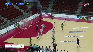 خلاصه هندبال ایران 30 - عربستان 28