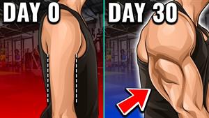 5 دقیقه در روز در خانه برای رشد TRICEPS