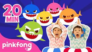 pinkfong baby shark - بیبی شارک - رقص بچه کوسه