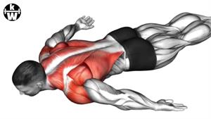 ورزش عضلات پشت بدون تجهیزات کافی است.