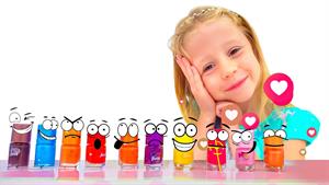 ناستیا و اسباب بازی های آرایشی برای دختران