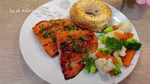 ماهی سالمون،خوشمزه و لذیذ، با روشی سریع