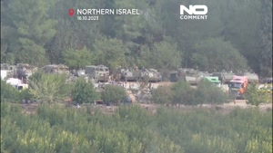 تصاویر سربازان و خودروهای زرهی ارتش اسرائیل در نزدیکی مرز 