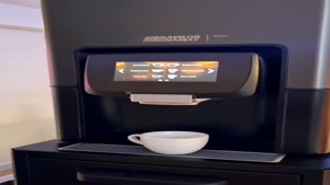 دستگاه فول اتوماتیک به همراه مخزن قهوه و پودر شیر و شکلات