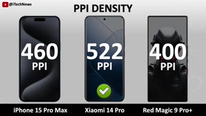 Nubia Red Magic 9 Pro Plus Vs iPhone 15 Pro Max Vs Xiaomi 14