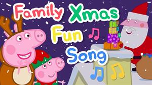کارتون پپاپیگ - آهنگ سرگرم کننده کریسمس خانوادگی