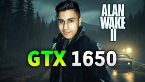 تست گیم کارت گرافیک GTX 1650 در بازی Alan Wake 2 🔥