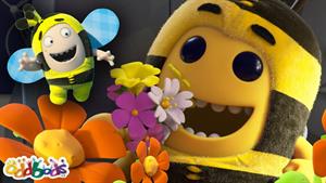 برنامه کودک Oddbods / حباب ها به یک زنبور عسل تبدیل می شوند