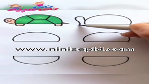 نقاشی آسان 6 حیوان
