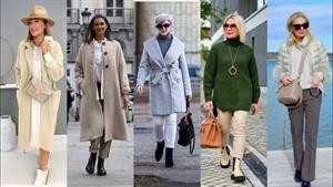 مدل لباس زمستانی برای زنان بالای 40+50+60 سن