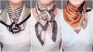  11 روش بستن روسری زیبا