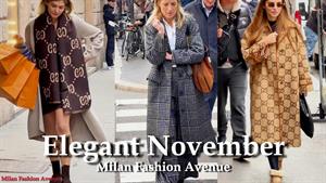 ظرافت روزمره در میلان • شیک ترین لباس روزمره نوامبر 