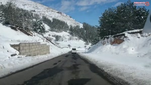 اینهمه زیبایی در جاده برفی ارمنستان