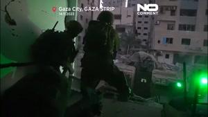 تانک‌ها و سربازان اسرائیل در خیابانهای شهر غزه