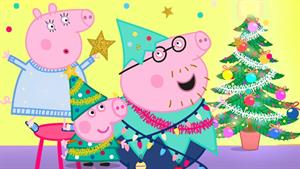 کارتون پپا پینگ - درخت کریسمس خوک 