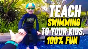 چگونه شنا را به فرزندان خود بیاموزیم؟