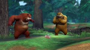 کارتون خرس های محافظ جنگل - ساعت زنگ دار کنترل از راه دور